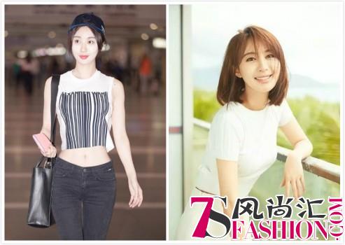 女明星都爱穿露脐装，可是能称上“小腰精”的也只有这几个