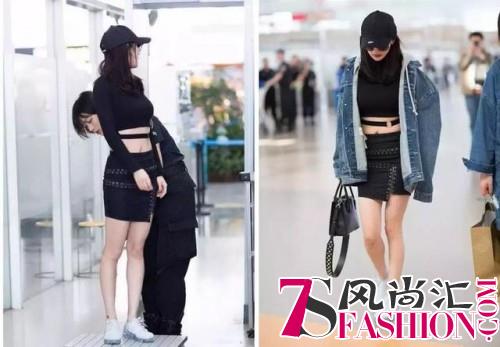 女明星都爱穿露脐装，可是能称上“小腰精”的也只有这几个