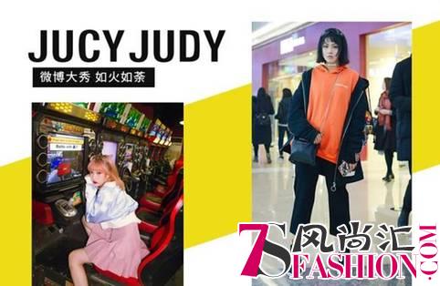 JUCY JUDY微博大秀 如火如荼
