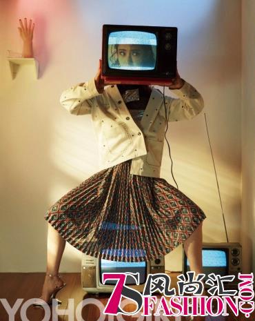 戚薇复古造型超惊艳亮相 和YOHO!GIRL一起大聊人设