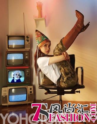 戚薇复古造型超惊艳亮相 和YOHO!GIRL一起大聊人设