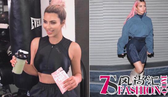 性能与时尚兼备 Kim Kardashian为2XU×YEEZY实力站台