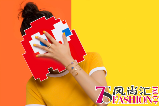 回忆杀 HEFANG珠宝联名吃豆人萌趣上新