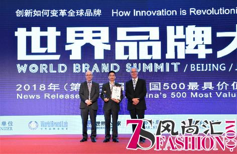 雪莲荣列2018中国500最具价值品牌榜 品牌价值持续跃升