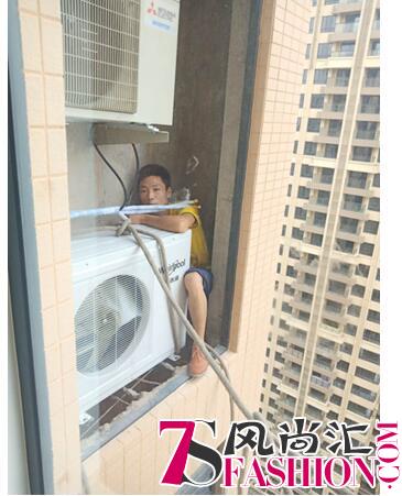 悬空54楼装空调 苏宁818服务超“燃”