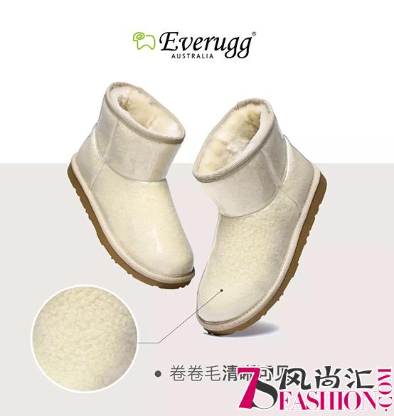 大热EveruggPVC雪地靴，竟然在傅恒许凯的脚下了