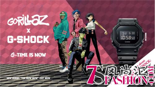 经典与传奇 风潮再起——G-SHOCK×GORILLAZ推出合作限量礼盒