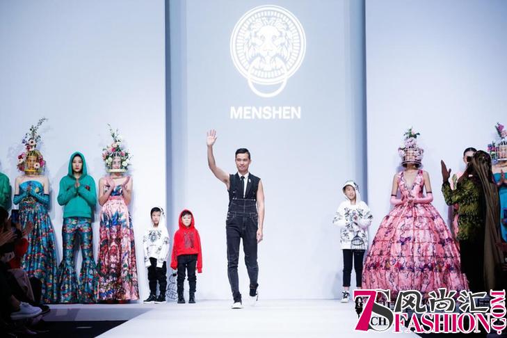上艺芭莎携手MENSHEN门神 惊艳中国国际时装周