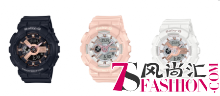 Girls潮流表款，卡西欧Baby-G BA-110RG经典重现