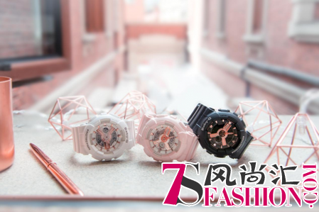 Girls潮流表款，卡西欧Baby-G BA-110RG经典重现