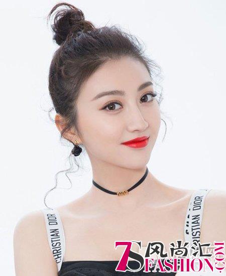 景甜lob发型