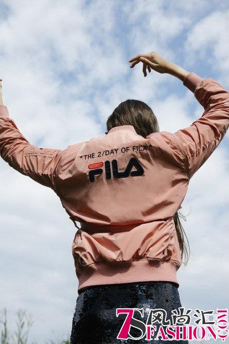 FILA FUSION联手b+ab 邂逅甜酷少女风