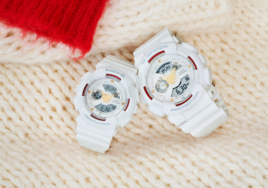 幸福的牵线！ G-SHOCK &BABY-G钻石红线对表上市