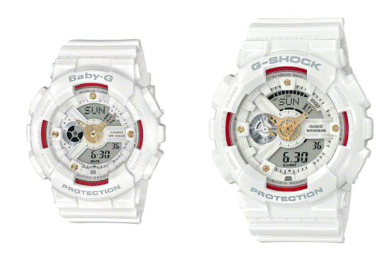 幸福的牵线！ G-SHOCK &BABY-G钻石红线对表上市