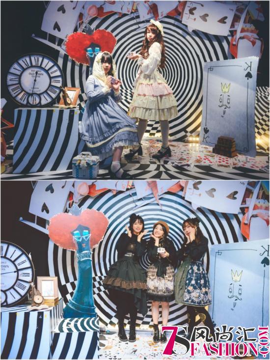 打卡深圳爱丽丝展 | Lolita少女与猫王收音机一同掉进了兔子洞