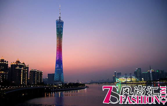 今晚，广州塔为希卡贝尔亮灯！