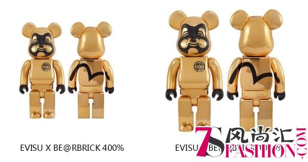 新年最具收藏价值的联名系列 -EVISU X BE@RBRICK积木熊惊爆联名来袭!