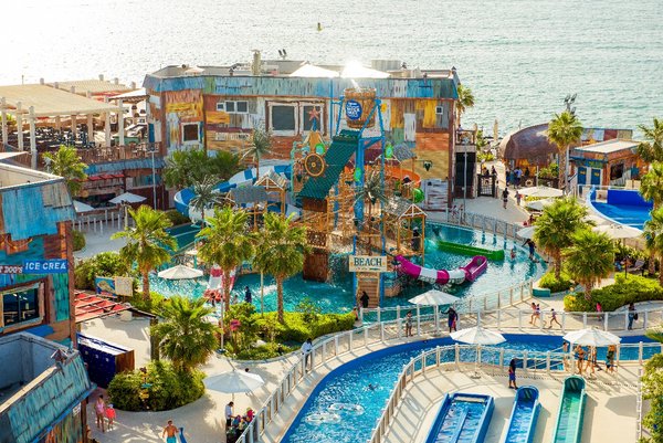 迪拜的La Mer Water Park 