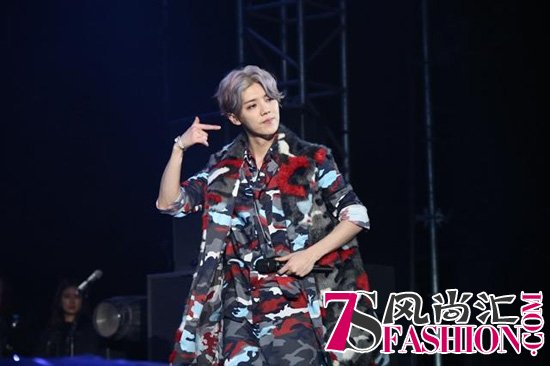 鹿晗在北京开演唱会