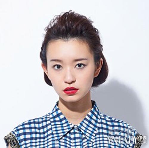 刘海怎么梳上去好看 12款刘海的扎法图解