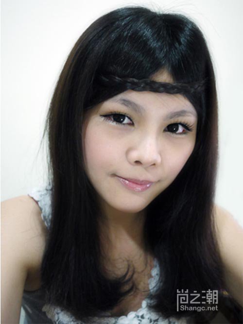 刘海怎么梳上去好看 12款刘海的扎法图解