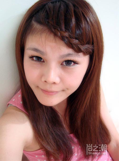 刘海怎么梳上去好看 12款刘海的扎法图解