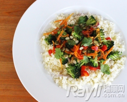 菜花“炒饭”