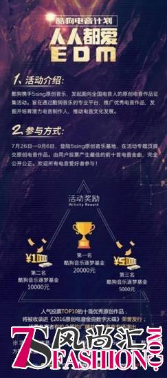 酷狗电音计划收官倒计时 Top10金曲迎来最终争夺