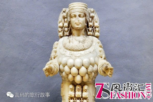 土耳其博物馆镇馆之宝：陨石百乳女神像