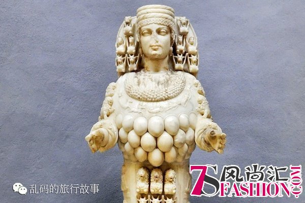 土耳其博物馆镇馆之宝：陨石百乳女神像