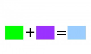 绿色加紫色是什么颜色 紫色和绿色混合在一起是什么色