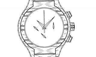手表怎么画 教你手表简图画法