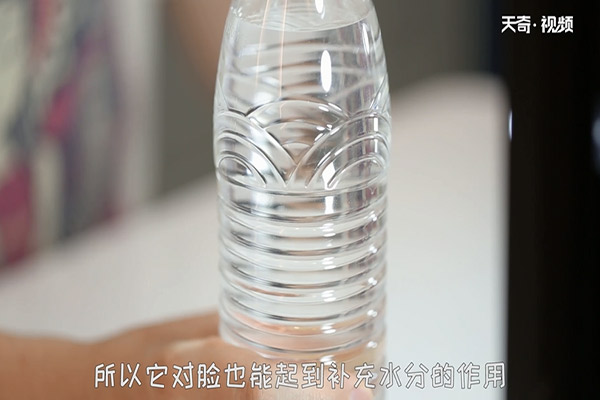 矿泉水可以做湿敷吗