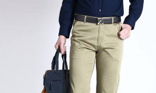 男士休闲西裤怎么搭 六种时髦有品的搭配方案供你选择