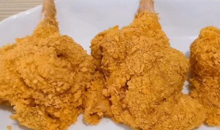 面包糠炸鸡架的制作方法 面包糠炸鸡架怎么制作